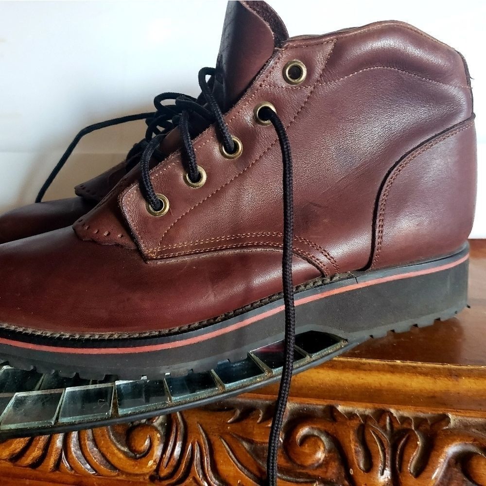 Tony Lama lace up boots. Women's size 5.5
